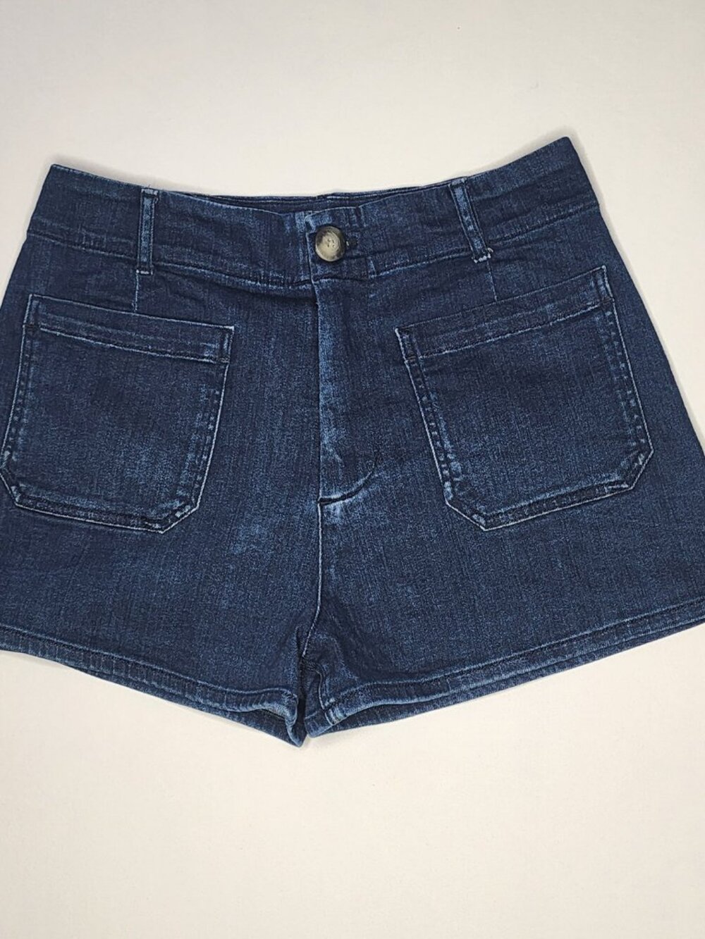 Maeve by Anthropologie Colette Denim Shorts Indigo, Size 32 High-Rise